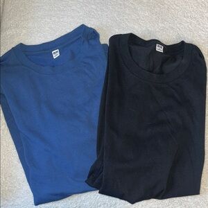 Uniqlo short sleeve shirt set size medium